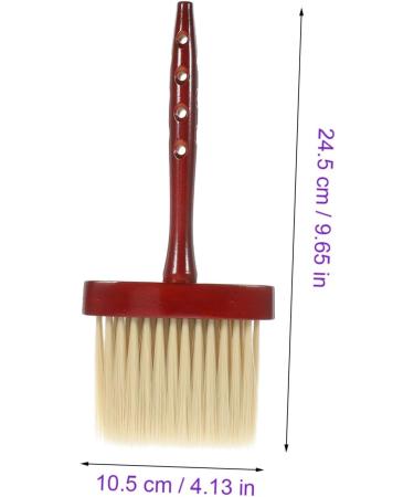 Angoily 1pc Nail Cleaner Brush Hair Cutting Duster Hair Sweep Brush Mens Shaving Brush Haircut Hair Brush Cleaner Men Hair Brush Broken Hair Hairdressing Brush Man Bamboo Hairbrush Neck - Buy Online on GoSupps.com