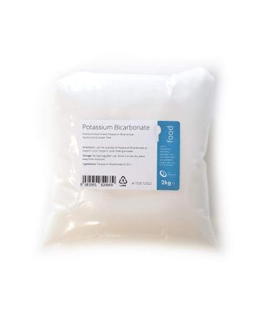 Potassium Bicarbonate 2kg - Food Grade Granules - E501-99.9% Pure