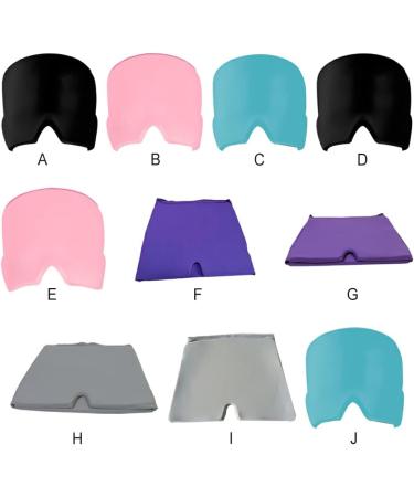 Dajidafu Eye Patch Multifunctional Gel Migraine Relief Hat Lightweight Eyepatches Sleeping Covers Cooling Cover Tension Women Double Layer/Gray - Buy Online on GoSupps.com
