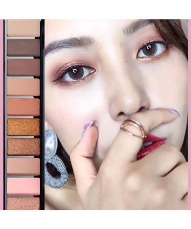 Sequin Diamond Eyeshadow Palette Set Pearlescent Net Red Animal Matte Eyeshadow Student (Size : 05-2)