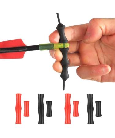 Archery Finger Protection Set - Silicone Bowstring Guard & Tendon Shield for Recurve Archery - 4 Pack - Buy Online on GoSupps.com