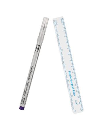 FOYTOKI 1 Set Eyebrow Pencil Eyebrow Pen Microblading Eyebrow Pen Marker for Tattoos Plastic