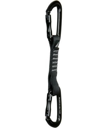 Fusion Climb 4-Pack 12cm Tactical Military Rescue Quickdraw Set with Contigua Straight Gate Black Carabiners - 12cm Quickdraws - Buy Online on GoSupps.com