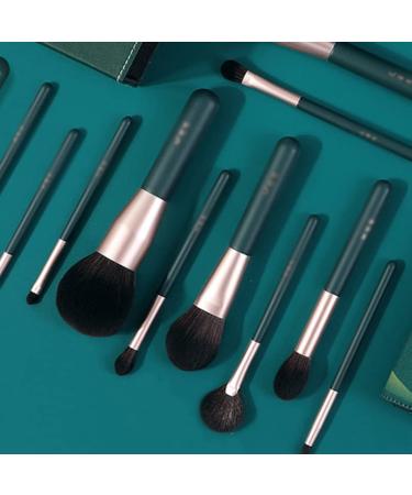 Professional 14-Piece Makeup Brush Set - Synthetic Hair & Wood Handle - High-Quality Makeup Tools Kit for Flawless Application - Buy Online on GoSupps.com