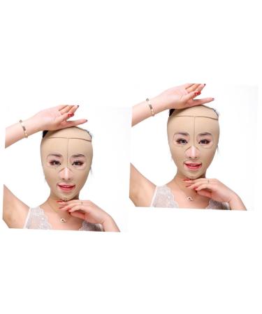2 Pi ces Masque Facial Masque Visage Plus Mince Visage Mince 1 unit (Lot de 1) Conforme l'image. 2 pi ces