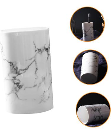 Gleavi Mouthwear Cups - Ceramic Bathroom Storage Cups for Tooth Cleaning & Water Mug Lovers | Ideal Accessory for Bathroom - Buy Online on GoSupps.com