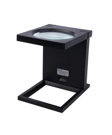 Desktop Glass HD Collapsible LED Light Magnifier for Desktop Mobile Device Maintenance Inspection Made in China