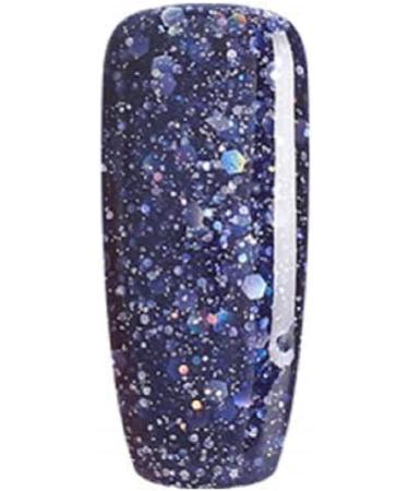 Bluesky Gel Polish DIAMOND GLITTER DEEP PURPLE BLZ 25 - UV Gel Soak off Nail Polish 10ml - Buy Online on GoSupps.com
