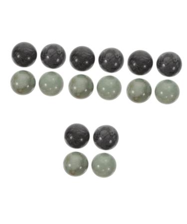 Gleavi 8 sentences ball black baoding no jade hand exercise baoding balls with bell play handballs for stress reduction chinese medicine balls massage adult sport fitness marble bodine