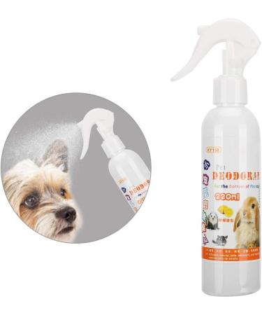 Atyhao Pet Odor Eliminator - 220ml for Small Animals | Rabbit Cage Odor Remover - Lemon Scent for Urine Vomit & Drool - Buy Online on GoSupps.com