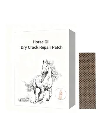 Horse Oil Dry Crack Repair Patch foot cream for dry cracked heels and feet Horse Oil foot balm repairing cream for knees elbows and hands Hands