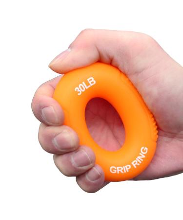 Boaton Hand Grips for Home Workouts Like Basketball, Football, Pull-ups, Weightlifting, Rock Climbing, Basketball Football Training Equipment, Pull-ups Basketball Football Gear for Boys and Girls 30LB-orange