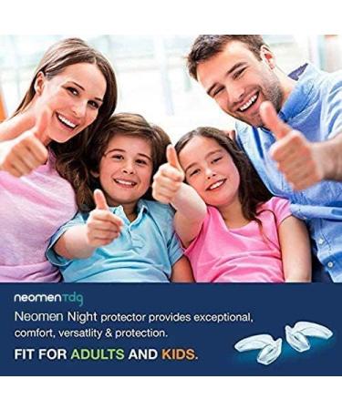 Teeth Grinding Mouth Guard 8 Pack - Bruxism & Clenching Dental Guard for Nighttime - 2 Sizes - Buy Online on GoSupps.com