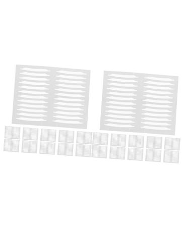 Angoily 60 Sheets Double Sided Double Eyelid Sticker Clothes Tape Double Sided Lace Double Eyelid Tape Eyelid Lift Strips Self- Adhesive Eye Line Strip Invisible White Fiber Strip Woman - Buy Online on GoSupps.com