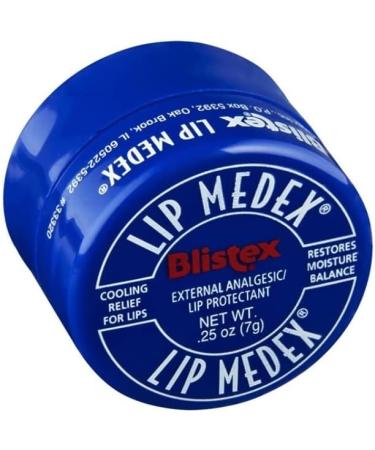 Blistex Lip Medex .25 oz (Pack of 24) - Hydrating Lip Balm for Dry, Cracked Lips - Buy Online on GoSupps.com