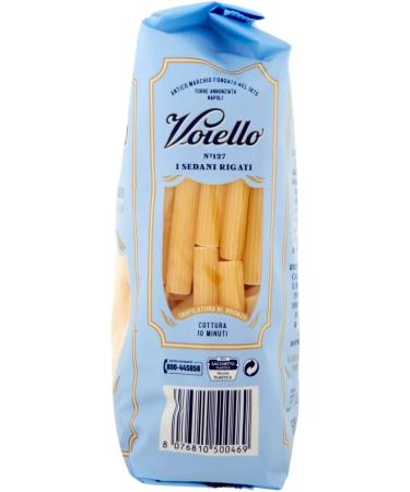  Italian Gourmet E.R. Voiello Pasta Sedani Rigati Pack of 10 100% Italian Pasta N 127 500 g + Polpa Italian Gourmet 400 g - Buy Online on GoSupps.com