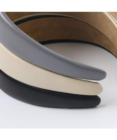 Leather Wide Headbands for Women - Fashionable Hair Accessories for Girls - Buy Online on GoSupps.com