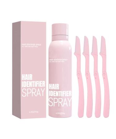 Hair Identifier Spray For Face Shaving Hair Identifying Spray Face Hair Identifier Spray Moisturizing And Skin Care Dermaplaner Set Spray