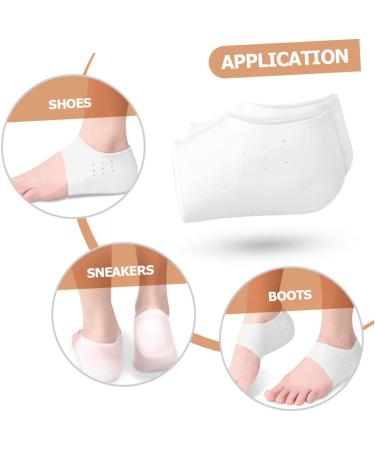 FOMIYES 3 Pairs Height Increasing Insoles - Heel Protectors & Cushions for Men & Women | Invisible Shoe Inserts for Comfort & Style - Buy Online on GoSupps.com