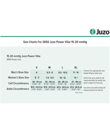 Buy Juzo Power Vibe Premium Compression Socks 15-20 mmHg for Men & Women - Deep Black Large | International Shipping Available - Buy Online on GoSupps.com