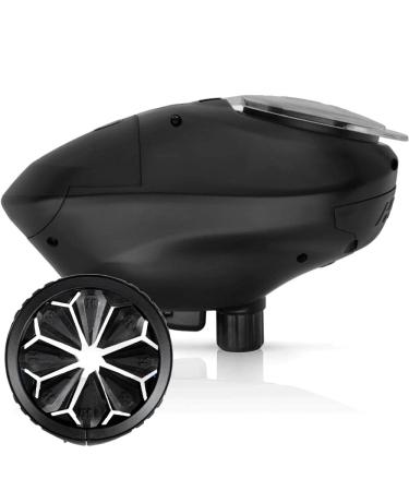 HK Army Speed Electronic Paintball Loader with Epic Speed Feed - 25+ BPS Blackout Speed Feed
