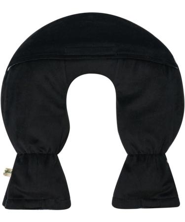 Premium Neck Hot Water Bottle - High-Quality PVC with Supersoft Korean Fleece Cover & Velcro Fastener - BS1970:2012 Certified (Black) - Buy Online on GoSupps.com