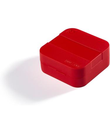 DENTiCASE Red Hygienic Storage Box - Patented 1 Piece | International Shipping Available - Buy Online on GoSupps.com