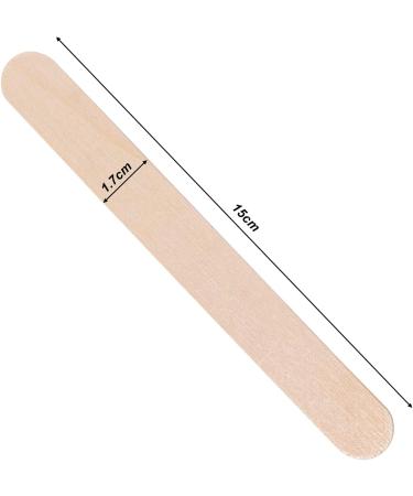 Smukdoo Disposable Wooden Waxing Spatulas - 50PCS for Body & Facial Hair Removal - Buy Online on GoSupps.com