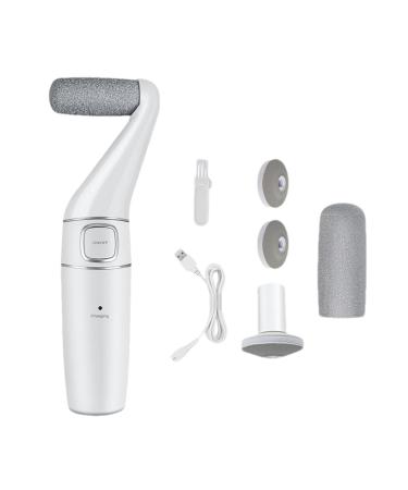 Humdcdy Foot Callus Remover Tool Electric Rechargeable Adjustable Speed Electric Foot File - Powerful Callus Remover Pedicure Tools Foot Scrubber File Callus Remover Tool for Scrubber Dead Skin