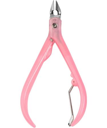 Pink Cuticle Trimmer Cuticle Remover Cuticle Nippers Professional Stainless Steel Cuticle Cutter Durable Pedicure Manicure Tools for Fingernails and Toenails Cuticle Tools Tools and Accessories