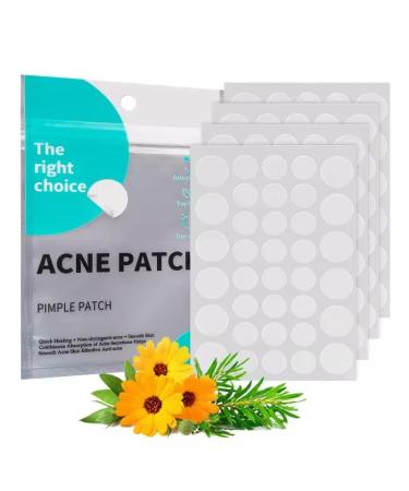 Hydrocolloid Pimple patches containing Hyaluronic acid Vitamin E Vitamin B5 Turmeric. Clear Healing Acne Cover Patch Spot Treatment Pimple Acne Patch - 36 patches