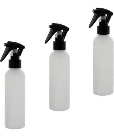 150ml Empty Spray Head Bottle - Kosmetex Plastic Cylindrical Semi-Transparent - 3-Pack for Easy Use - Buy Online on GoSupps.com