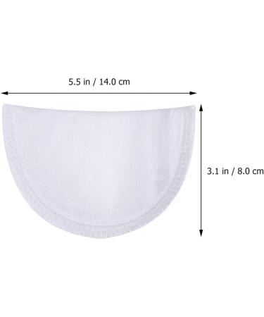 SEWACC 1 Pair Shoulder Pads for Women Clothing Anti-Slip Sponge Shoulder Pads Reusable Shoulder Enhancer Shoulder Protector for Blazer Suit Coat (Thickness 1.5cm) White Thickness 1.5cm - Buy Online on GoSupps.com