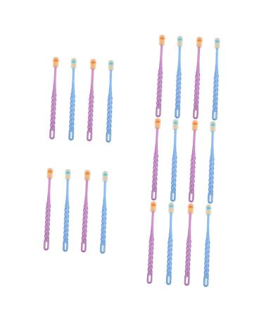 Minkissy 20 STK toothbrush ultra -like toothbrush soft hand bristle toothbrushes for children toothbrush baby training toothbrush Infant protection toothbrush so soft cleaning brush
