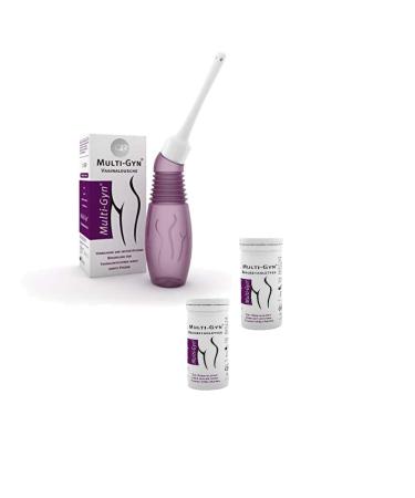 Multi-Gyn vaginal shower incl. 10 effervescent tablets + free 2x10 additional effervescent tablets