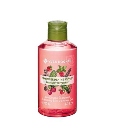 Energizing Bath and Shower Gel Raspberry Peppermint 200ml