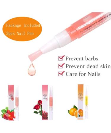 Nourishing Cuticle Oil Pen for Nail Repair and Growth - Manicure Care Treatment with Soft Brush - Buy Online on GoSupps.com