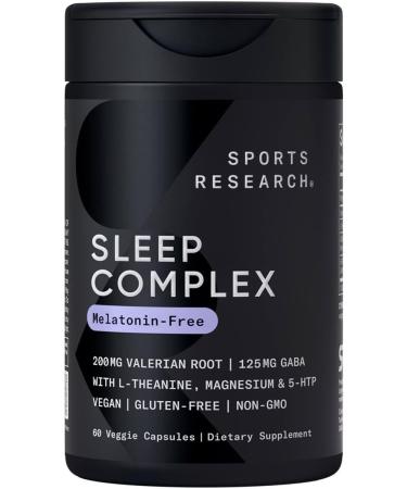 Sports Research Sleep Pack - Organic Ashwagandha Adaptogen for Relaxation Calm & Sleep Support 600 mg + Sleep Complex- Melatonin-Free Vegan Capsules - Buy Online on GoSupps.com