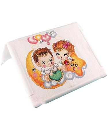 Square Rectangle Plastic Clip Quilting Frame for Embroidery Cross Stitch - 27.9 x 27.9cm - Buy Online on GoSupps.com