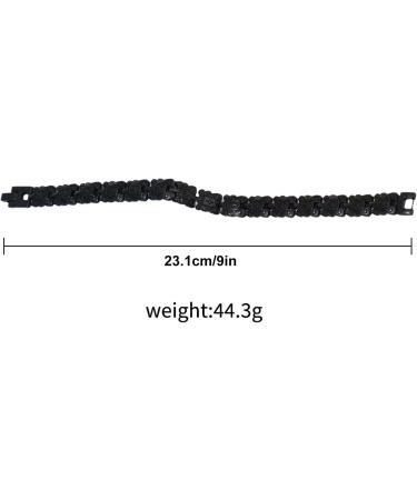 Fulenyi Lymph Magnet Bracelet - Unisex Adjustable Weight Loss & Health Bracelet | Fashionable Magnet Stone Gift for Men & Women - Buy Online on GoSupps.com