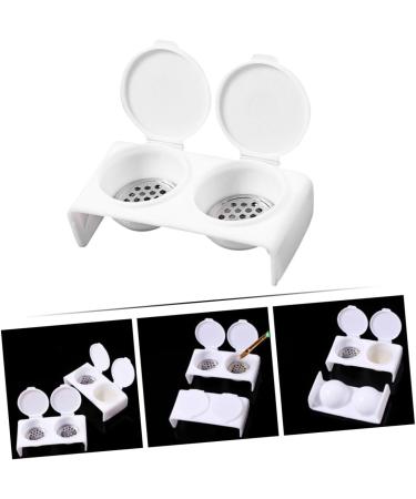 minkissy Nail Art Brush Cup Nail Art Tools Nail Tools Soaking Bowl for Acrylic Nails Monomer Dish Acrylic Liquid Holder Dappen Dish for Monomer Nail Bowl Stainless Steel Wash Pen With Cover - Buy Online on GoSupps.com