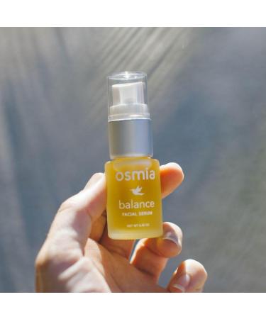 Natural Balance Facial Serum by Osmia | Clean Beauty for Healthy Skin - 0.45 fl oz (International Shipping Available - Buy Online on GoSupps.com