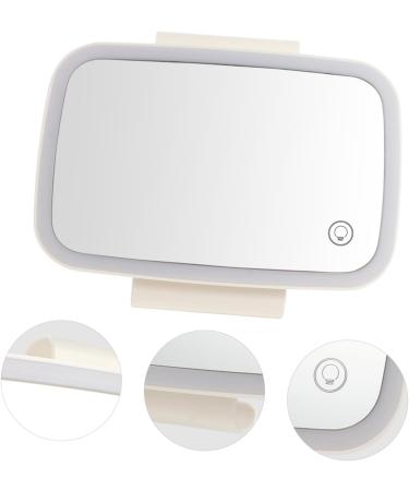 minkissy 1pc Car Vanity Mirror Automobile Makeup Mirror Vanity Sun Visor Mirror Auto Cosmetic Mirror Car Sun Visor Clip-on Vanity Mirror White Touch Aluminum Mirror Shade Car Travel - Buy Online on GoSupps.com