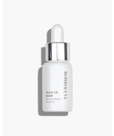 Borboleta Glow Up Elixir - An Antioxidant Rich Brow and Lash Oil to Hydrate and Nourish Skin Lashes and Brows
