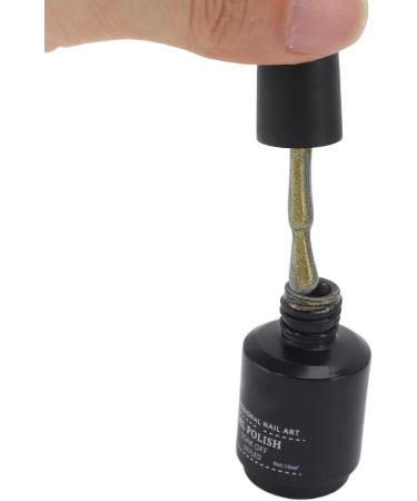 Holographic Nail Polish Reflective Manicure 8 Colors Holographic Nail Polish for Salon DIY - Buy Online on GoSupps.com