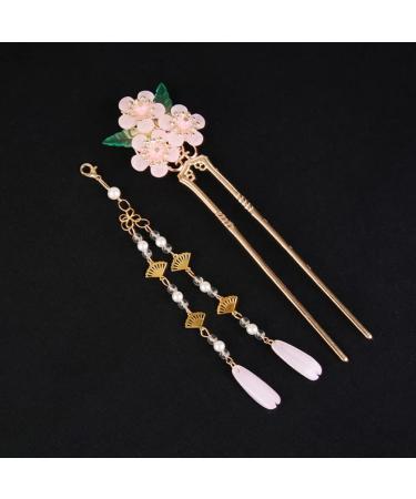 LALAFINA Hairpin Hair Pin Hair Clasp Hair Bun Pin Hair Accessory for Women Hair Chopsticks for Chinese Hair Chopsticks Hair Barrettes Hair Stick Women's Pearl Wig Long Tassels - Buy Online on GoSupps.com