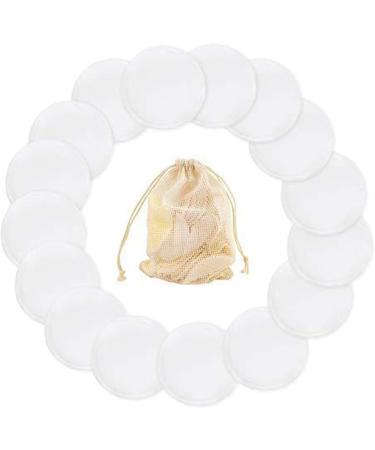 ZIEM 10PCS Reusable Cotton Rounds Makeup Remover Cotton Pads Reusable Facial sing Rounds Toner Pads Makeup Wipes with Laundry Bag Bamboo Washable Facial Rounds - Buy Online on GoSupps.com