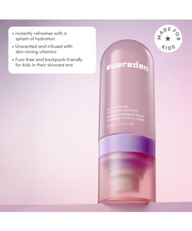 Evereden Kids Multi-Vitamin Hydrating Face Mist Face Wash & Kids Face Cream Set: Clean Vegan and Multivitamin-Rich Skin Care Set for 6 & up - Moisturize Nourish Protect & Refresh - Buy Online on GoSupps.com