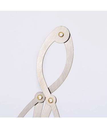 W-LOVNEST Golden Mean Calipers Golden Ratio Calipers Stainless Steel Eyebrow Ruler Golden Measure Tool for Makeup Eyebrow Ruler - Buy Online on GoSupps.com