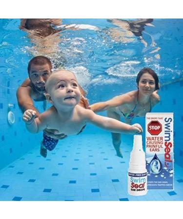 Swimseal Ear Drops - Protect Against Water for Swimming Diving & More - 3 Pack for All Ages - Buy Online on GoSupps.com